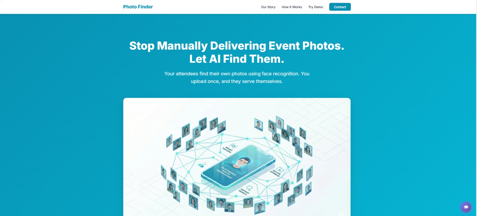 Photo Finder — event photo discovery platform